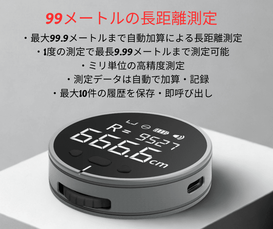 Small Q electronic ruler 次世代スマートメジャー